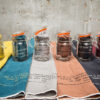 COOK - Charbon – Silkscreened Tea Towel – 45x65cm