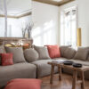 HUG FRANGÉ - Shamalo - Linen Fringed Cushion - 80x80cm (Cushioning Included)