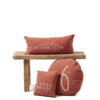 SHINING - Blush – Silkscreened Cushion – Ø63cm (Cushioning Included)