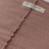 TUTU – Rosebud – Plaid / Couvre Lit Gaze de Coton – 100x260cm