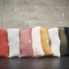 YOK - Kaki - Cotton Gauze Cushion - 40x60cm (Cushioning Included)