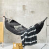 HAMAC – Noir – Outdoor Hammock – 138x220cm (Garniture Incluse)
