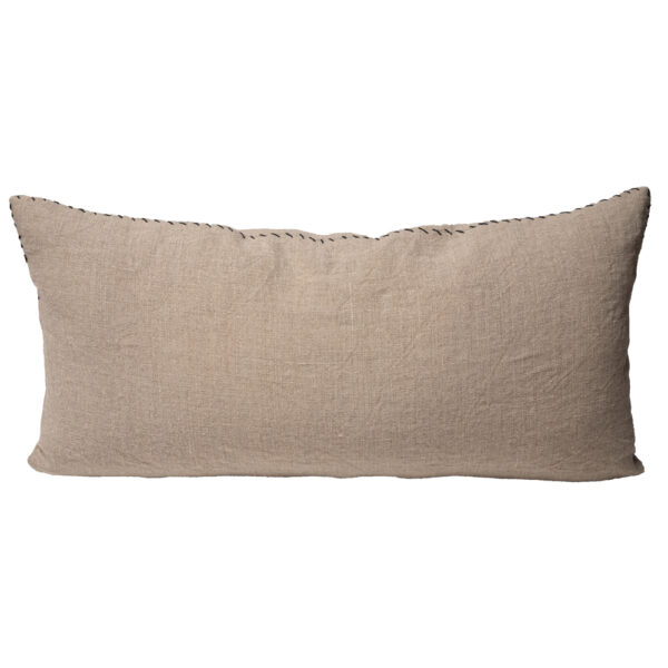 BILL - Naturel - Linen Cushion - 30x60 (Cushioning Included)
