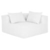 COIN – Blanc – SLOW OUTDOOR – Outdoor Corner Sofa