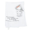 COOK - Blanc – Silkscreened Tea Towel – 45x65cm