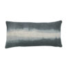 GABIN - Deep Blue - Deep Dye Blue Cushion - 30x60cm (Cushioning included)