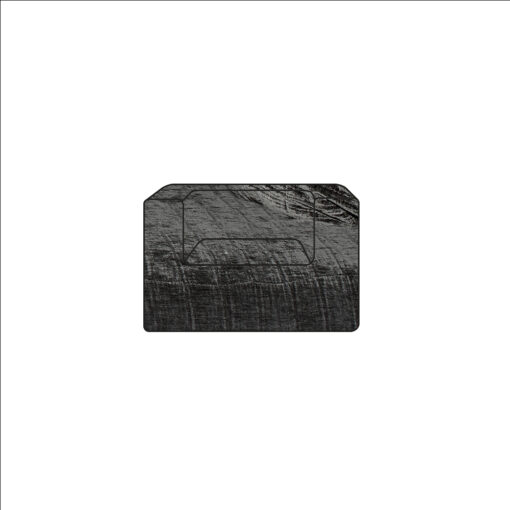 HOUSSE SLOW CUB VELOURS FROISSE ANTHRACITE 1