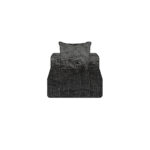 HOUSSE-URBAN-SOLO-VELOURS FROISSE-ANTHRACITE
