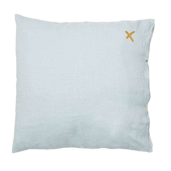 HUG - Aqua – Silkscreened Cushion – 80x80cm (Cushioning Included)