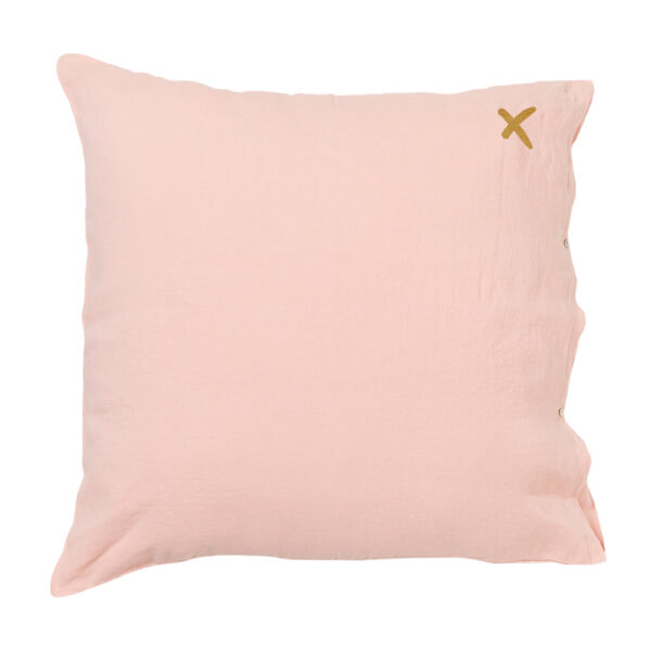 HUG - Blush – Silkscreened Cushion – 80x80cm (Cushioning Included)