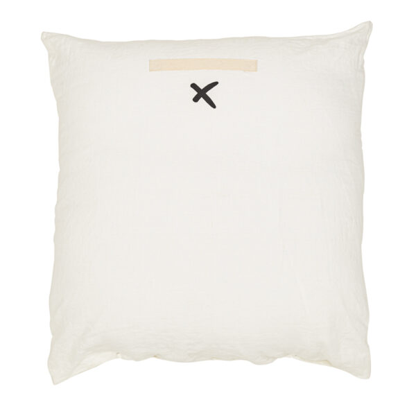 HUG - Milk – Silkscreened Cushion – 80x80cm (Cushioning Included)