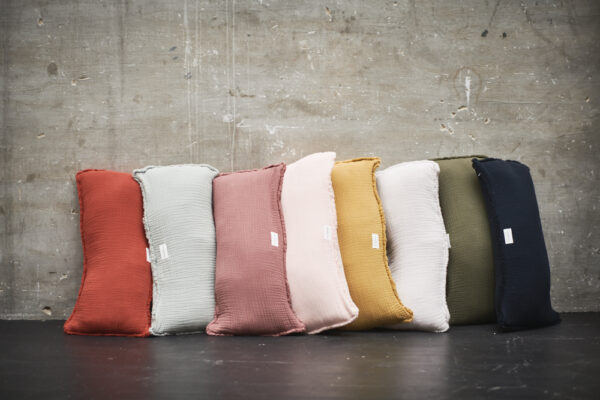 YOK - Terre Brûlée - Cotton Gauze Cushion - 40x60cm (Cushioning Included)