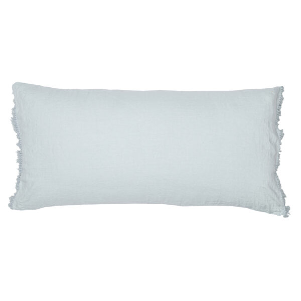 LOVERS FRANGÉ - Aqua - Fringed Cushion - 55x110cm (Cushioning Included)