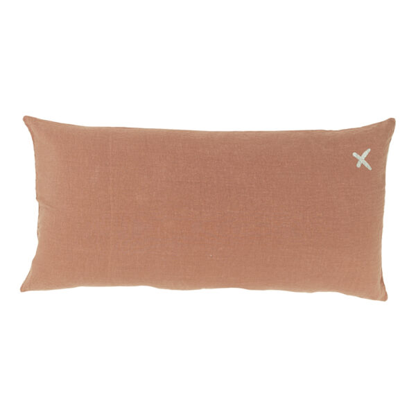 LOVERS - Rosebud – Silkscreened Cushion – 55x110cm (Cushioning Included)