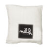 MOLLY - Milk – Silkscreened Cushion – 35x35cm (Cushioning Included)