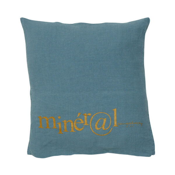 MOLLY - Minéral – Silkscreened Cushion – 35x35cm (Cushioning Included)