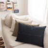 BOPPER - Naturel - Linen Cushion - 50x70 (Cushioning Included)