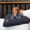 HUG - Blanc – Silkscreened Cushion – 80x80cm (Cushioning Included)