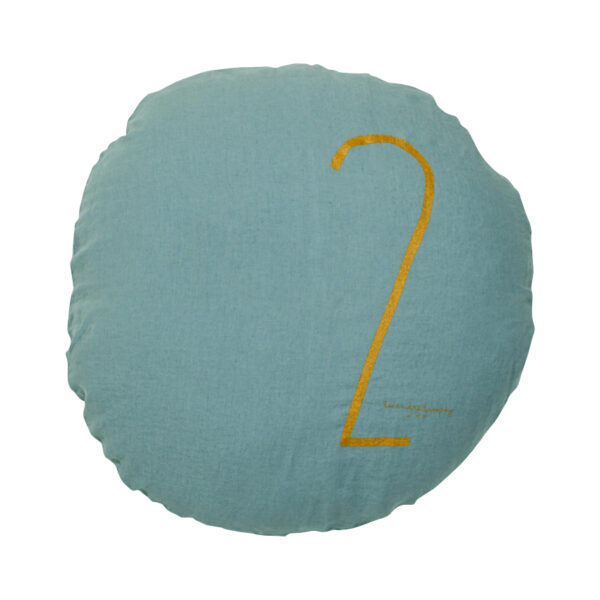 SHINING - Mineral – Silkscreened Cushion – Ø63cm (Cushioning Included)