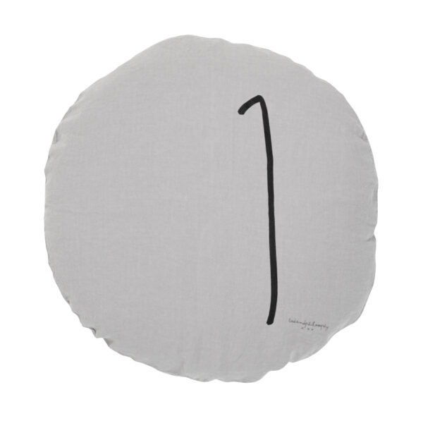 SHINING - Orage – Silkscreened Cushion – Ø63cm (Cushioning Included)