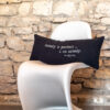 SMOOTHIE - Plume – Coussin Sérigraphié – 30x70cm (Garniture Incluse)