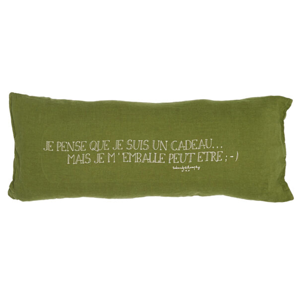 SMOOTHIE - Jungle – Silkscreened Cushion – 30x70cm (Cushioning Included)