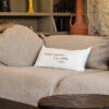 SMOOTHIE - Aqua – Silkscreened Cushion – 30x70cm (Cushioning Included)
