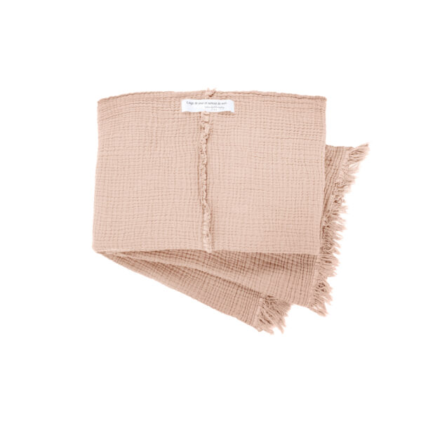 TUTU – Cloud Pink– Cotton Gauze Bedspread / Plaid – 100x260cm