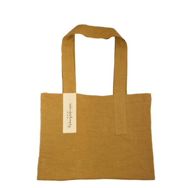 TRAVEL BAG – Butternut – Washed Linen Bag – 58x45cm