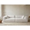 Canapé en lin 4 places SLOW FAMILY White
