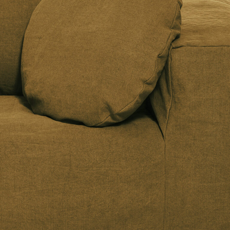 Canapé en lin coloris STEPPE