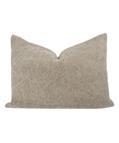 Coussin de canapé en lin grosse trame : modèle NIG Grosse Trame