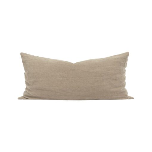 Coussin de canapé en lin NATUREL