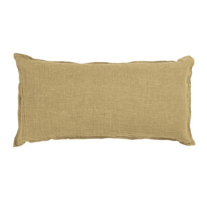 Coussin en lin changeant butternut