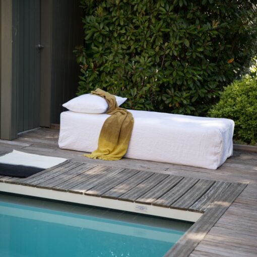 Daybed blanc outdoor