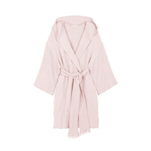 Kimono en gaze de coton, coloris Cloud Pink