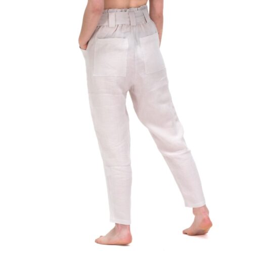 pantalon en lin MATEO plume dos porte fp 2