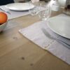 Set de table en lin, modèle BASILE Coloris Lilas