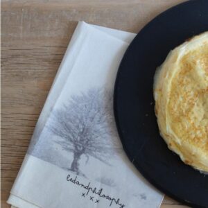 Torchon de cuisine photo hiver