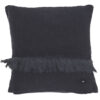 ARTY - Charbon - Fringed Cushion - 35x35cm (Cushioning included)