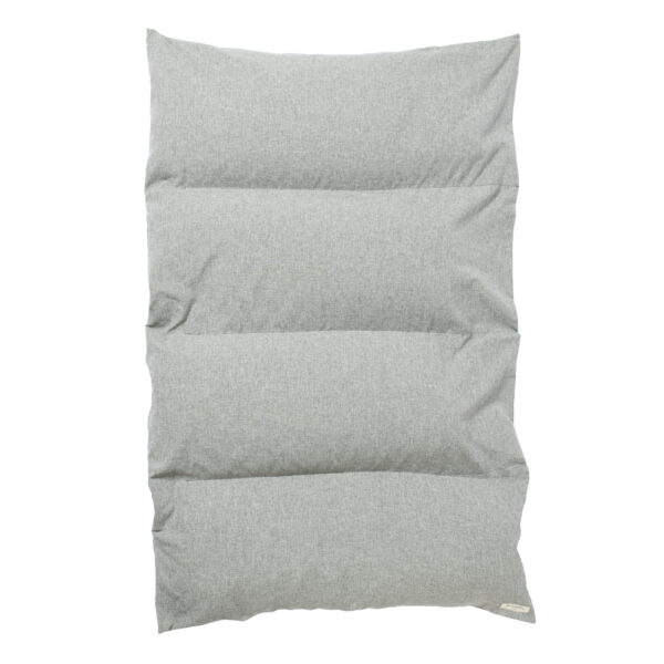 DREAM - Gris Chiné - Coussin de Sol Outdoor - 165x135cm (Garniture Incluse)