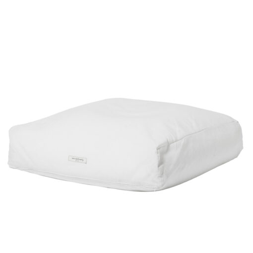 FLAT COUSSIN OUTDOOR BLANC