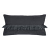 FOX - Charbon - Fringed Cushion - 30x60cm (Cushioning Included)
