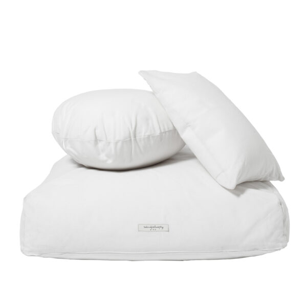 FOOT - Blanc - Outdoor Cushion - ∅63cm (Cushioning Included)