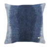 JACKY - Deep Blue - Deep Dye Blue Cushion - 35x35cm (Cushioning included)