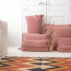 MELLOW FRANGÉ - Plume - Fringed Cushion - 65x65cm (Cushioning Included)