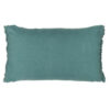 QUEENS FRANGÉ - Minéral - Fringed Cushion - 50x70cm (Cushioning Included)