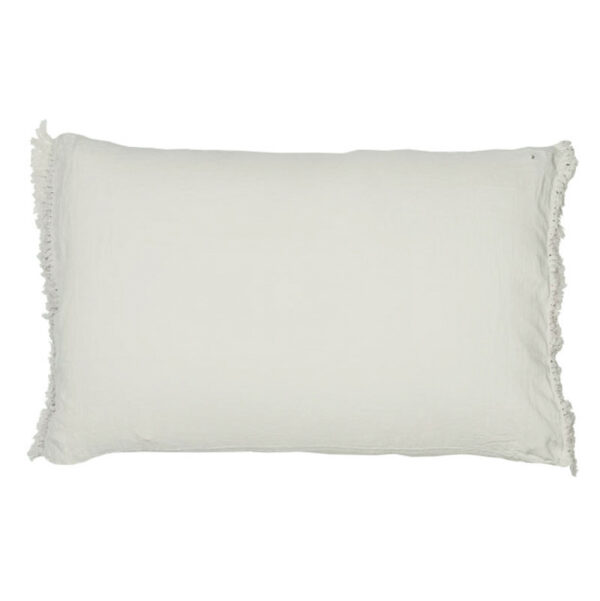 QUEENS FRANGÉ - Plume - Fringed Cushion - 50x70cm (Cushioning Included)