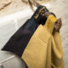 BAGNI small size – Kaki/Piscine – Tie And Dye Towel – 30x45cm