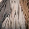 CAMPEUR – Tye & Dye Anthracite – Cashmere Wool Scarf – 125x200cm